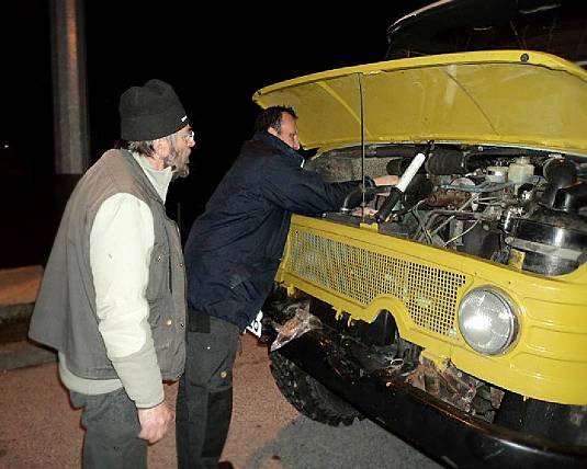 Improvisation am Unimog ...