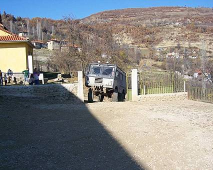 Der "Valp" passt noch durch ...