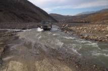 ... aber die Flusspassage ist erfolgreich ...