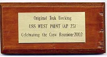 Ein Stück Beplankung als Geschenk ... Ein Stück Beplankung als Geschenk ...