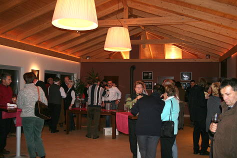 ... und zahlreiches Publikum bei Leidl-Putz ...