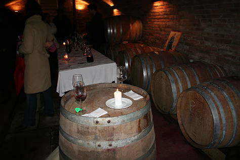 Im Keller von Weinsteindl ...