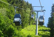 Unterwegs mit der Kanzelbahn ...