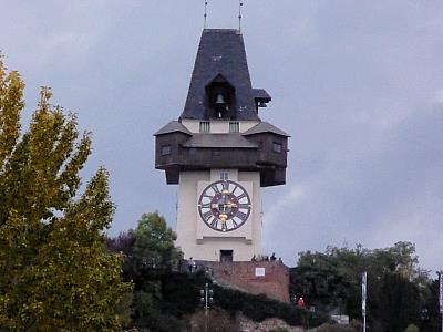Der besondere Uhrturm ...