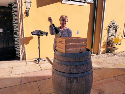 Auftakt zur Weinreise ...