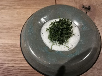 Kstliche Gerichte, wunderschn serviert ... 