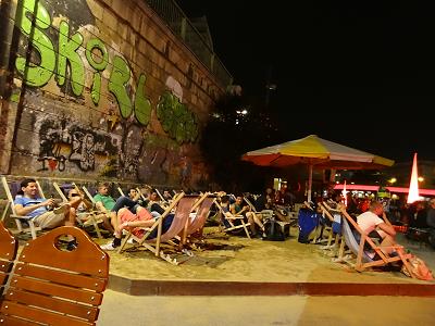 Nachtleben am Donaukanal ...