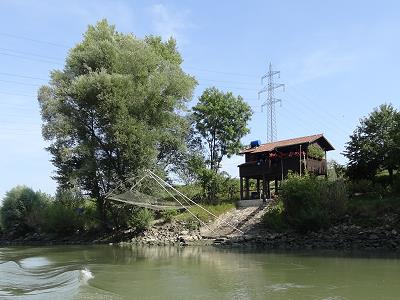 Typische Daubelhtte ...