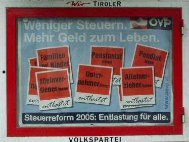 berzeugende Forderungen am Wegesrand ...