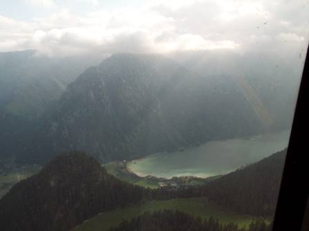 Der Achensee wird kleiner und kleiner ...