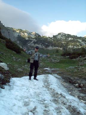 Letzter Schnee muss sein ...