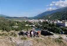 Blick auf Permet Richtung Osten Blick auf Permet Richtung Osten
