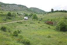 Zwischendrin Almweiden, früher sogar besiedelt ... Zwischendrin Almweiden, früher sogar besiedelt ...