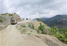 Gute Piste mit groartigen Ausblicken