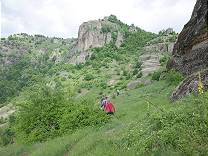 Erkunden des Terrains ...