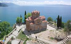 Kirche Sveti Jovan Kaneo: Beeindruckender Blick auf den Ohridsee