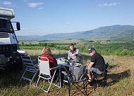 ... und Frhstck mit Ausblick