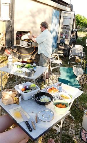 Heute kocht der Chef, nur das Fleisch fehlt ...