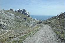 ... und wieder runter...