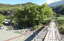 Nachtplatz unter der Hngebrcke