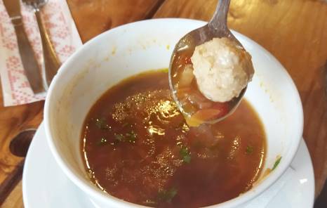 Restaurant Rustic: Vorsuppe ...