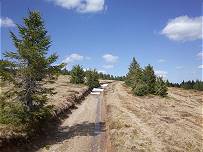 Schneereste in der Fahrspur, ist doch kein Problem, oder?