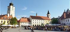 Sibiu, turbulenter Hauptplatz