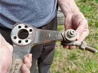 Beide Fragmente ausgebaut