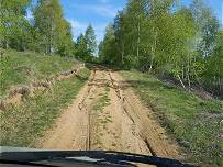 Eine der harmloseren Auswaschungsstellen ...