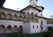 Horezu Klosterhof und Klosterkirche