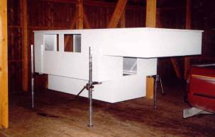 Eigene Hubsttzen: Absenken auf den Boden mglich ...