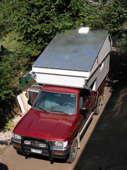 Testfahrt erfolgte mit offenem Dach ...