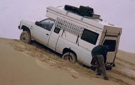 Mit der Explorer Kabine unterwegs in Algerien ...