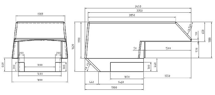 Entwurf nach eigenen Vorstellungen ...