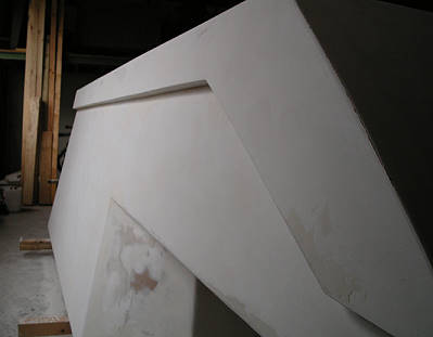 Dach wird auf ca. 13 cm gekrzt ...