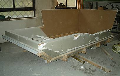 Ausschalen der Form ...