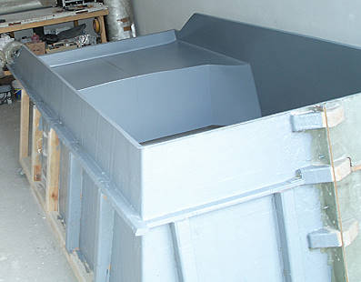 ... und lackiert ...