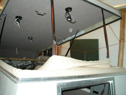 Tüfteln mit dem Zeltbalg ... Tüfteln mit dem Zeltbalg ...