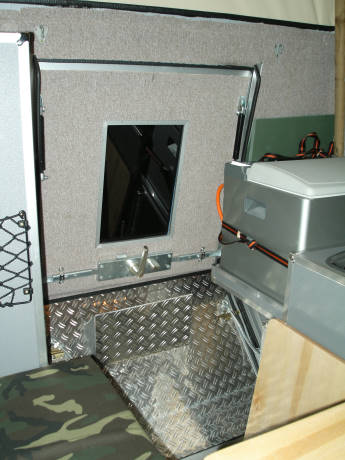 So sieht es aus bei geschlossener Tr!