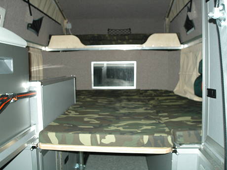 Zustzliche Schlafmglichkeit auch unten ...