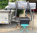 Endgltiger Aufbau, Schluche knnen noch um die Hlfte gekrzt werden