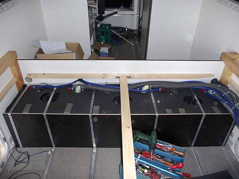 Siebdruck-Platte als Tankschutz