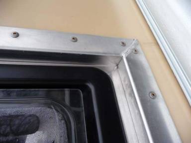 Fenster mit Alu-Z-Profilrahmen ...