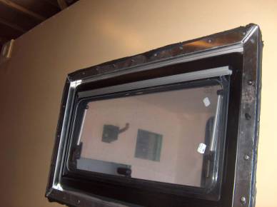  ... in der Wand versenkt