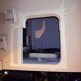 Einbau nun hochkant ...