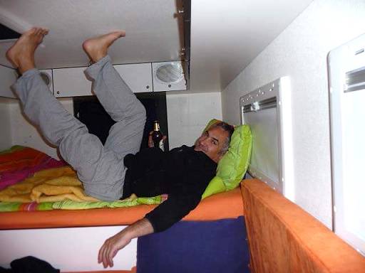 Nach vollbrachter Arbeit: Fe mal gaaaanz hoch legen ...