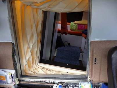 ... und von innen ...