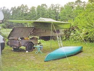 Selbstbau-Anhänger-Dachzelt (Bild: Bernd van Ooy (Lodjur) Selbstbau-Anhänger-Dachzelt (Bild: Bernd van Ooy (Lodjur)