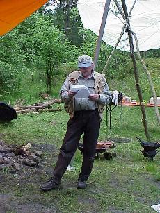 Alfred bei der Siegerehrung ...