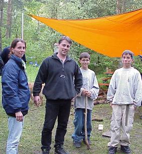 1. Platz das Familienteam ...